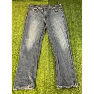 Levis 541 Athletic Taper Mens Blue Denim Medium Wash Jeans 36x32